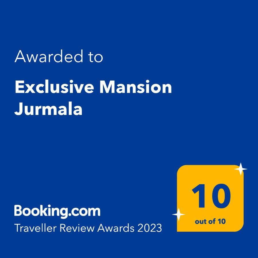 Exclusive Mansion Jurmala Villa Eksteriør bilde